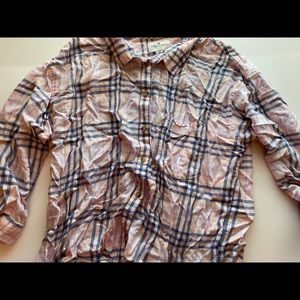 American eagle button up long sleeve shirt